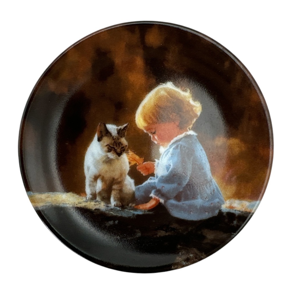 Zolan Collectible Plate Just We Two Moments to Remember Series - COA Box 1992